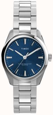 Timex Highview blaues Zifferblatt Edelstahlarmband TW2V26300