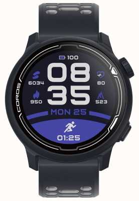 Coros Pace 2 Premium-GPS-Sportuhr mit Silikonarmband – Dunkelblau – Co-781343 WPACE2-NVY