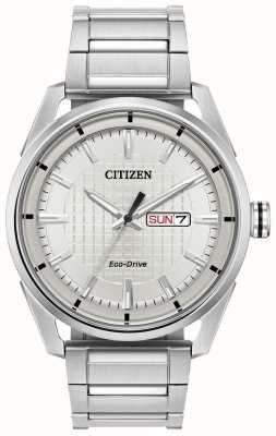 Citizen Herren-Armbanduhr aus Edelstahl mit Eco-Drive-Solarantrieb AW0080-57A