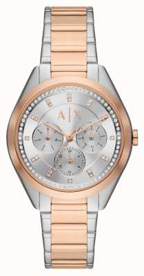 Armani Exchange Damen | Kristallset | zweifarbiges Armband AX5655