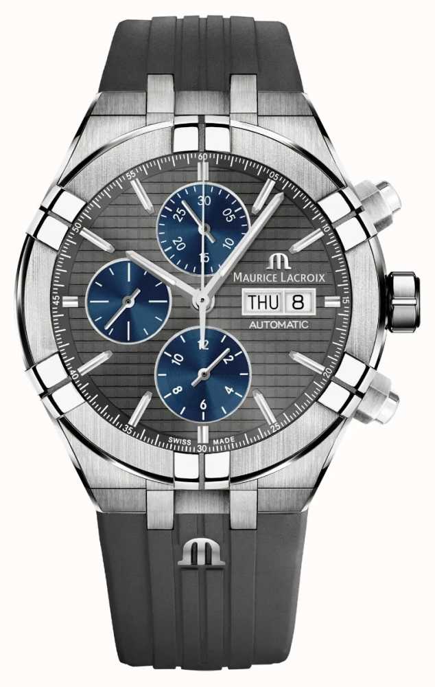Maurice Lacroix Aikon Watches™ DEU Tag/Datum First Automatik-Chronograph, Titan, (44 Mm), Class - AI6038-TT030-330-2