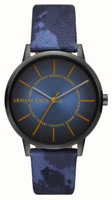 Armani Exchange Blaues Zifferblatt | blaues Tarnband AX2750