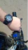 Customer picture of Casio G-Shock Chronograph Alarm schwarz rot GA-100-1A4ER